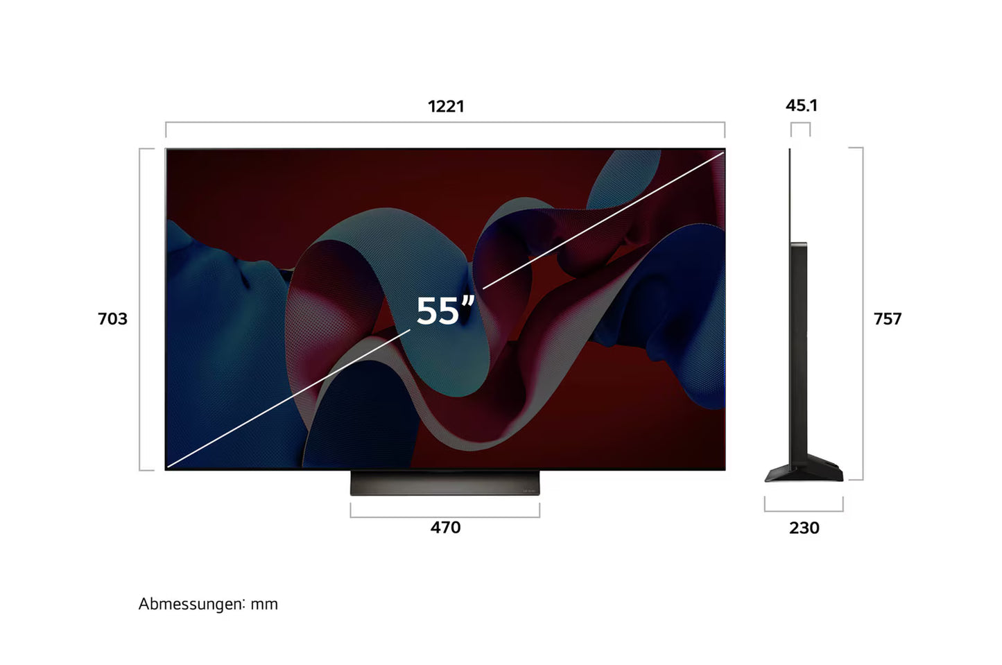 LG OLED 55"C49LA