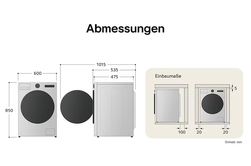 LG Waschmaschine  F2V7SLIM9.ABWQPD